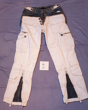 VSCT Jeans Hose Baggy Jeans2befree, GR.L. Blau Weiß. (FP.= 30 ). REDUZIERT= FP= 25   Guter Zustand  