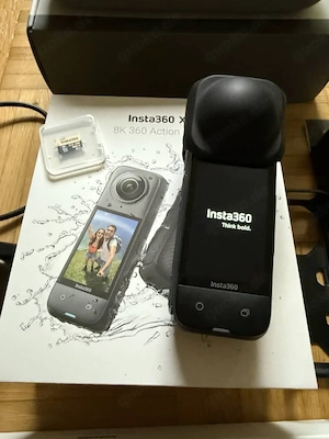 Insta360 X4   8K 360 -Actionkamera mit Zubehörpaket