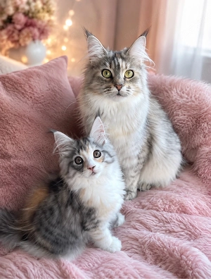 Reinrassiges Maine Coon Kitten