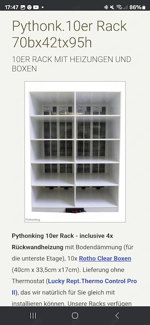 Pythonk 10er Rack Bild 2