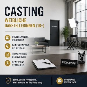 18+ Casting   Bezahlte Projekte