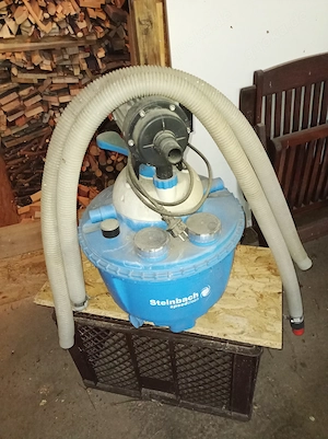 Pool Sandfilter, Steinbach