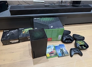 Xbox Series X 1TB Komplett Set+2x Elite Series 2Controller+Halo Limited+OVP