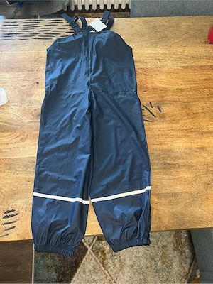 Kinder Mädchen Regenhose Matschhose Größe 128 7-8 Jahre