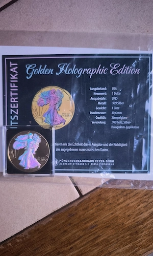 Golden Holographic Edition von der USA