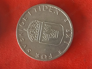 Münze Münzen Umlaufmünze Schweden 1 Krone 2000