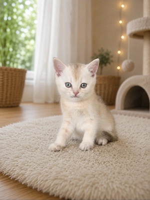  Süße Britisch Kurzhaar Kitten   2 Mädchen & 2 Jungen  Bild 2