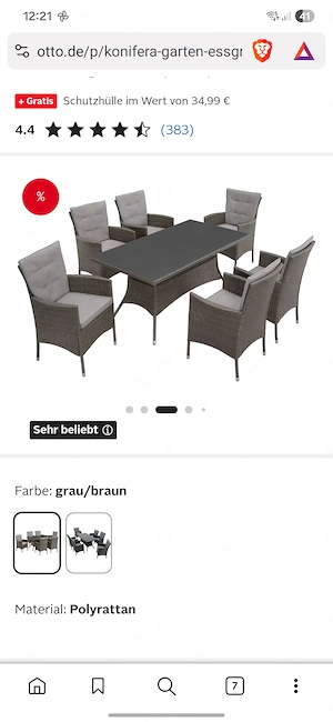 Sitzgruppe 6 Personen