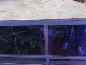 Terrarium 120x60 neu kaum benutzt 