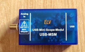   ELV USB-Mini-Scope-Modul, Oszilloskop, mit Modulartastkopf    Bild 3
