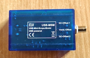    ELV USB-Mini-Scope-Modul, Oszilloskop, mit Modulartastkopf    Bild 4