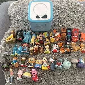 Tonie Box mit viele Tonie Figuren Sammlung