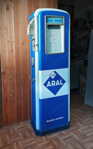 Zapfsäule Aral Vintage - cooler Deko-Schrank mit Stil