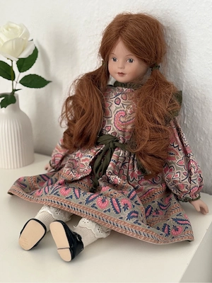 Porzellanpuppe Lebkuchen Schmidt 50 cm Puppe
