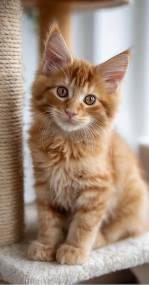 Wunderschöne Maine-Coon-Kätzchen suchen ein neues Zuhause.