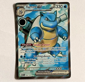 Pokemon Turtok ex 151 full art Near Mint