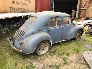 Renault 4CV Oldtimer   Sammlungsfahrzeug Bild 5