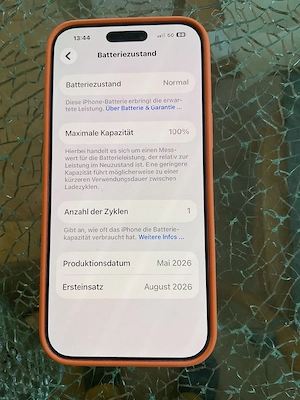 iPhone 17 Pro Max, 512 GB, orange
