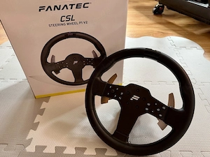 FANATEC CSL P1 V2 Lenkrad (mit QR2 Upgrade)