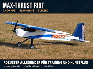 Max-Thrust Riot - RTR blau weiss