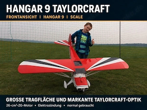 Taylorcraft Hangar 9 mit ZG26 (E-Zündung) RTF