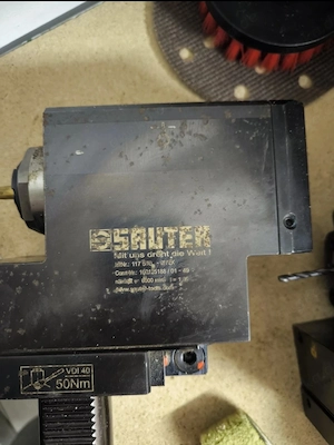 SAUTER VDI 40 angetriebener Werkzeughalter   50 Nm   6000 U min