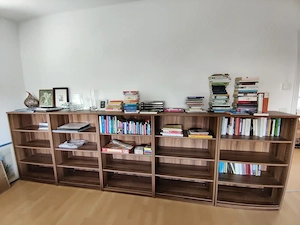 Neuwertige Regalelemente, Nussbaum, 72 x 34,5 x 110, 5x verfügbar