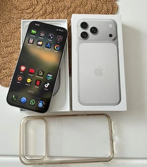 iPhone 17 Pro Max 256 GB   Silber   Wie neu   Akku 100 %  