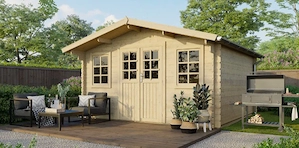 Gartenhaus  gross incl Montage 