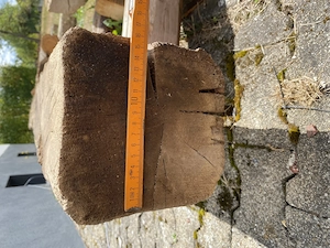 Mind. 200 Jahre alter Eichen Holzbalken aus Scheunenabriss 