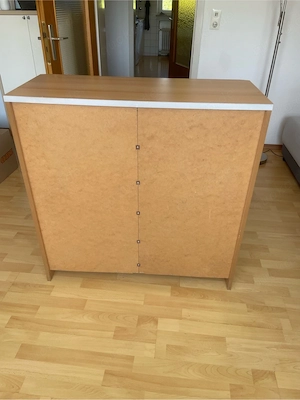 Holzschrank mit 2 Schubladen & 2 Türen  Bild 4