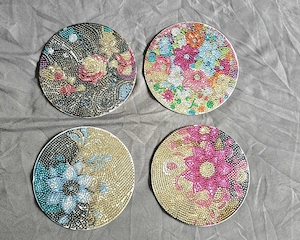 4teiliges Set Untersetzer Topf