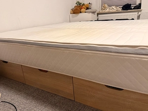 wasserbett 180x200 Dual mit Stauraum