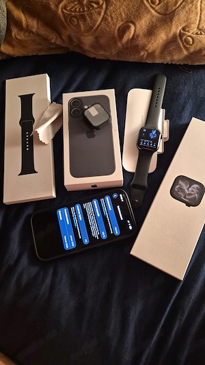 Apple iPhone 17 256GB + Apple watch Ultra 3 schwarz SmartWatch