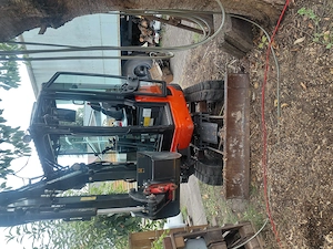 Bagger arbeiten ,transpore