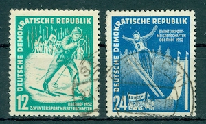 DDR gestempelt Nr. 298-299 