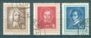 DDR gestempelt Nr. 308-310