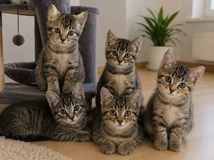 5 Zuckersüße Katzenkinder