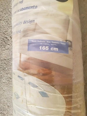 Runde Teppich orginal verpackt neu. Bild 2