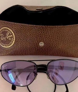 orginal Ray Ban Sportbrille sehr alt mit etue Bild 4