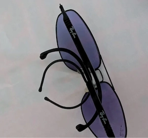 orginal Ray Ban Sportbrille sehr alt mit etue Bild 2