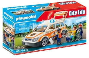 Notarztwagen mit Zubehör vollständig Bild 2