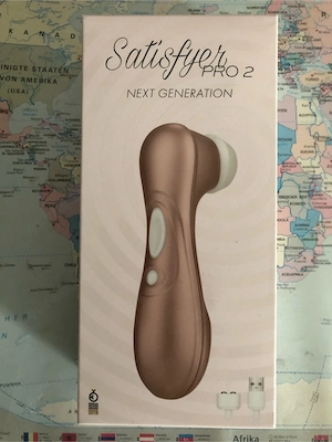 Satisfyer Pro 2   Druckwellen-Vibrator   Sexspielzeug   Neu  