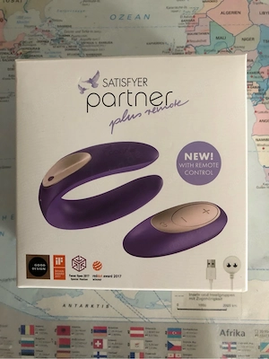 Satisfyer Partner Plus Remote   Paar-Vibrator   Sexspielzeug   Neu  