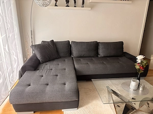 Eckcouch   Couch mit Schlaffunktion 2 Jahre alt, neuwertig  Bild 2