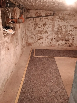 Feuchter Keller, Feuchte Wände und Schimmel im Keller, Abdichtung Bild 3