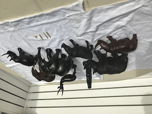 Afrikanische Holzfiguren 