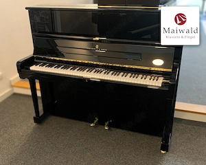 Steinway & Sons V-125 Klavier - Baujahr 1987 - schwarz poliert