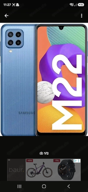 Samsung galaxy M22