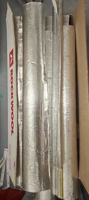 Rockwool RS 800 Rohrisolierungen  unbenutzt 